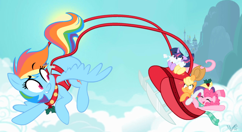 Looking at the MLP Christmas album, "A Pony Kind of Christmas"