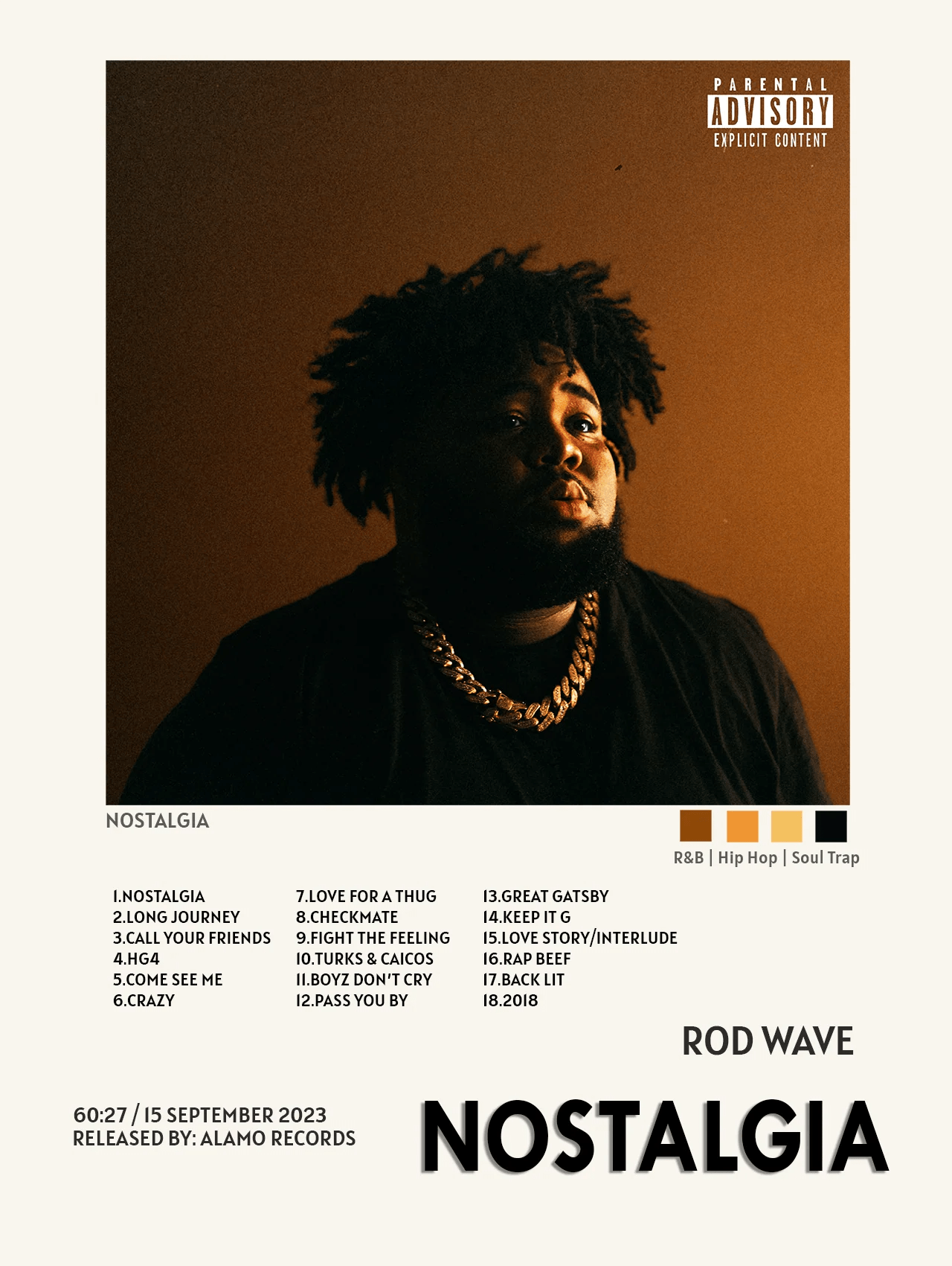 ROD WAVE NOSTALGIA CulturedPrint