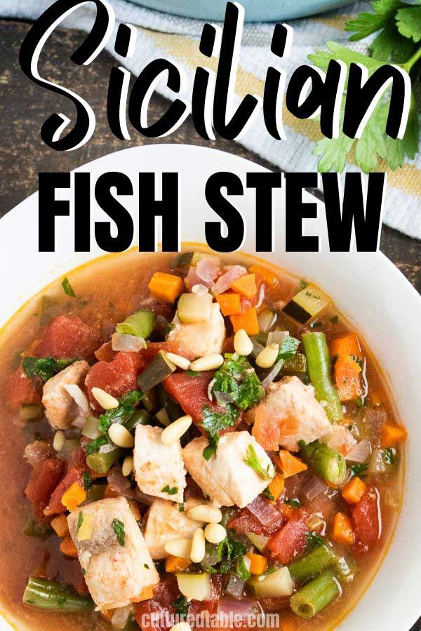 Easy & Hearty Italian Fish Stew Recipe Cultured Table