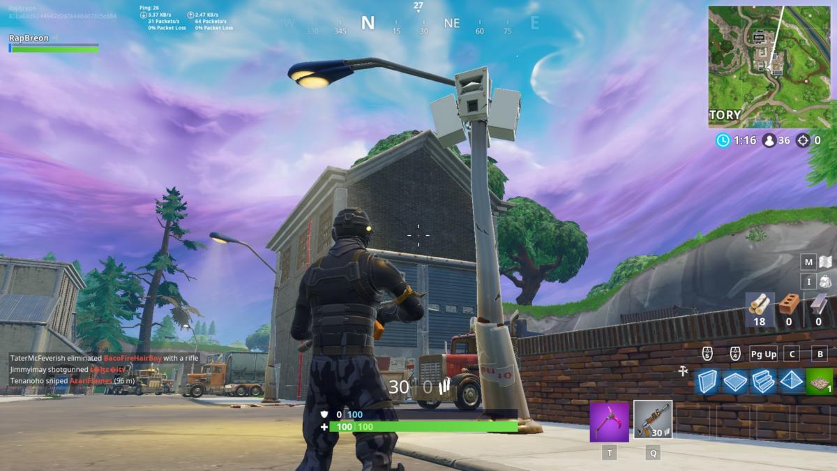 Fortnite Season 6 Guide Dance Under Different Streetlight Spotlights