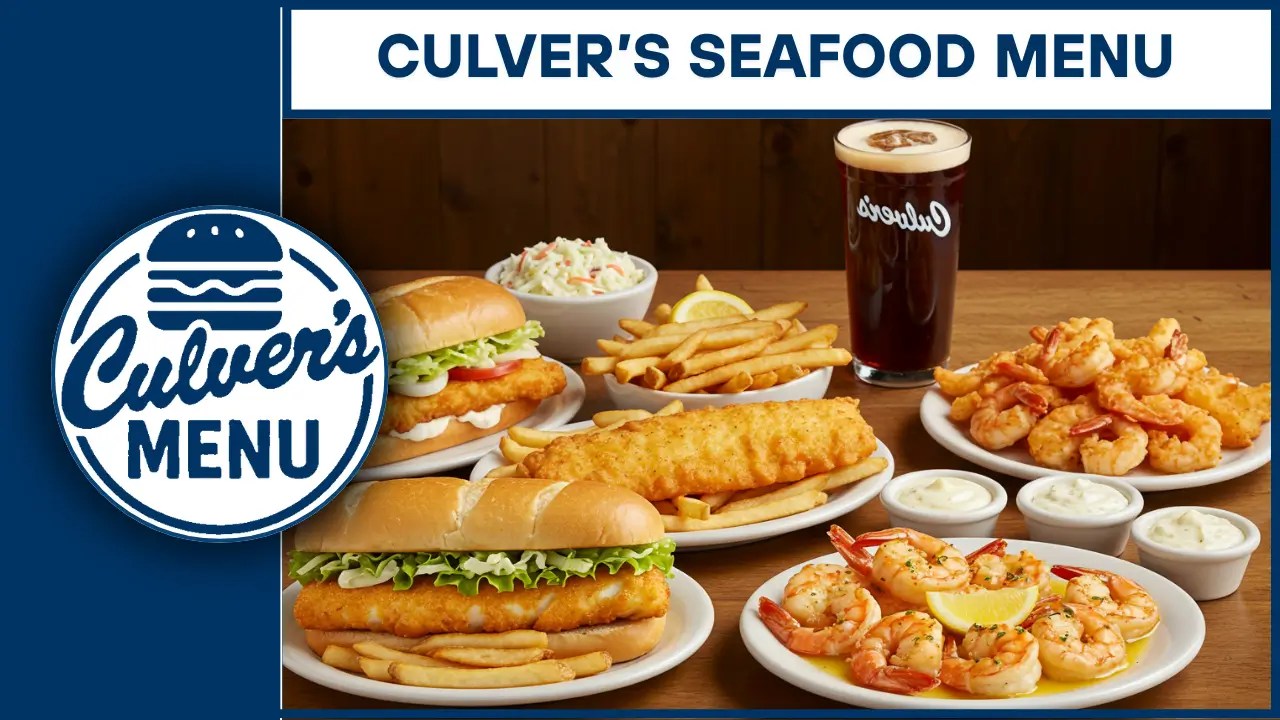 Culver’s Seafood Menu with Prices 2025 (August)
