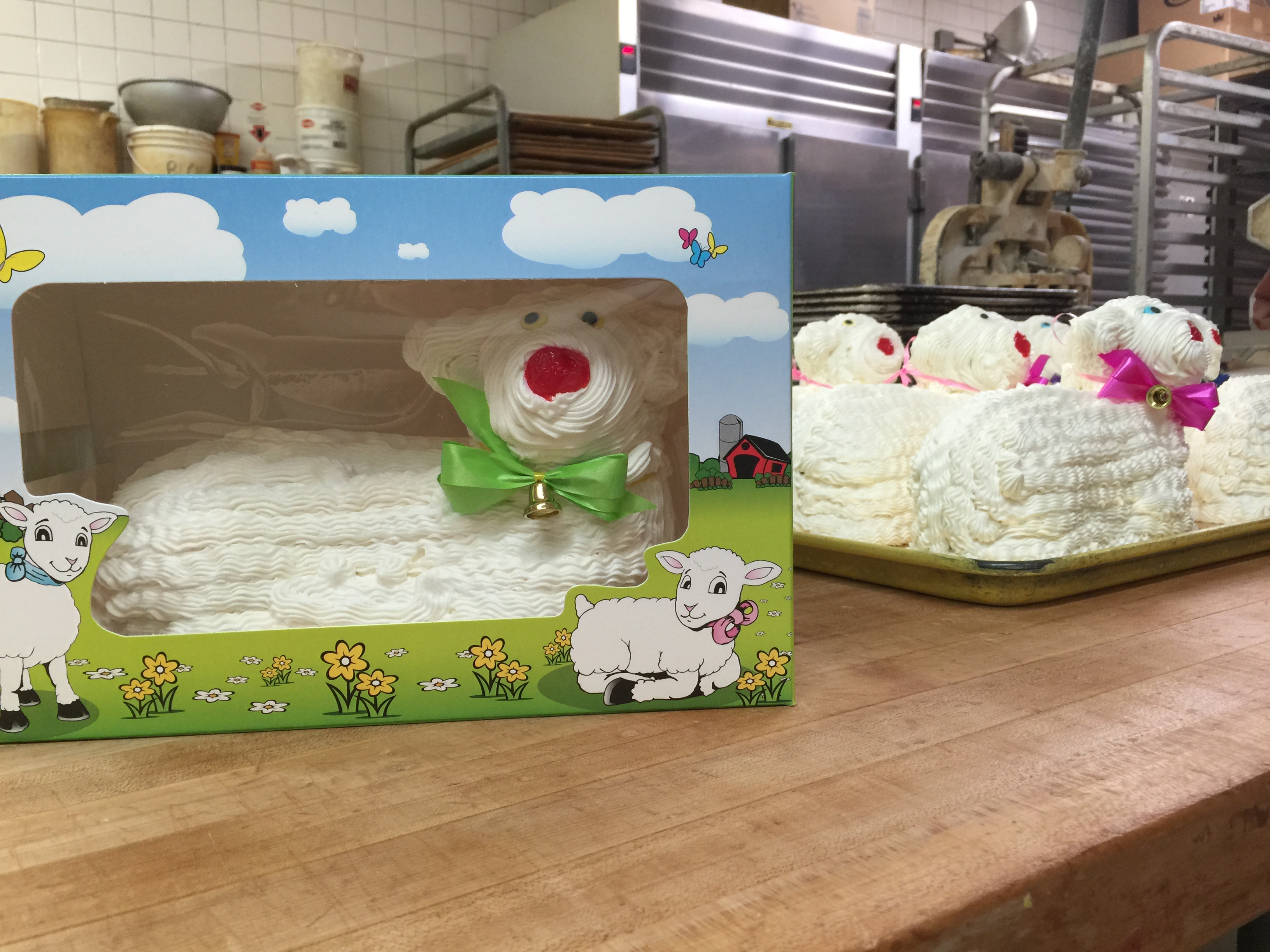 Easter Lamb Cake Cumberland Bakery