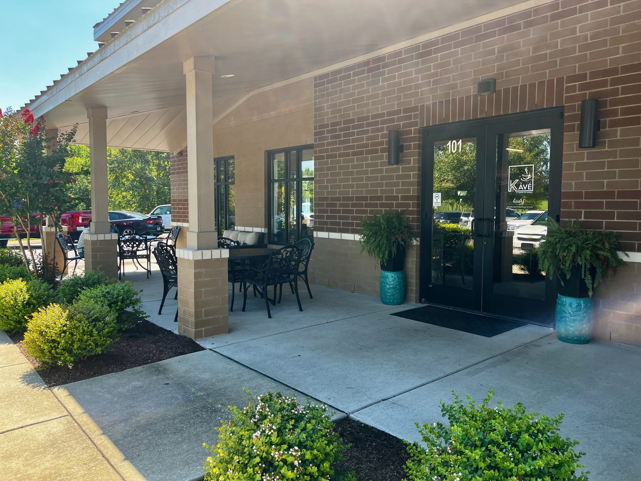 Kávé at house of Haggai Cumberland River Basin