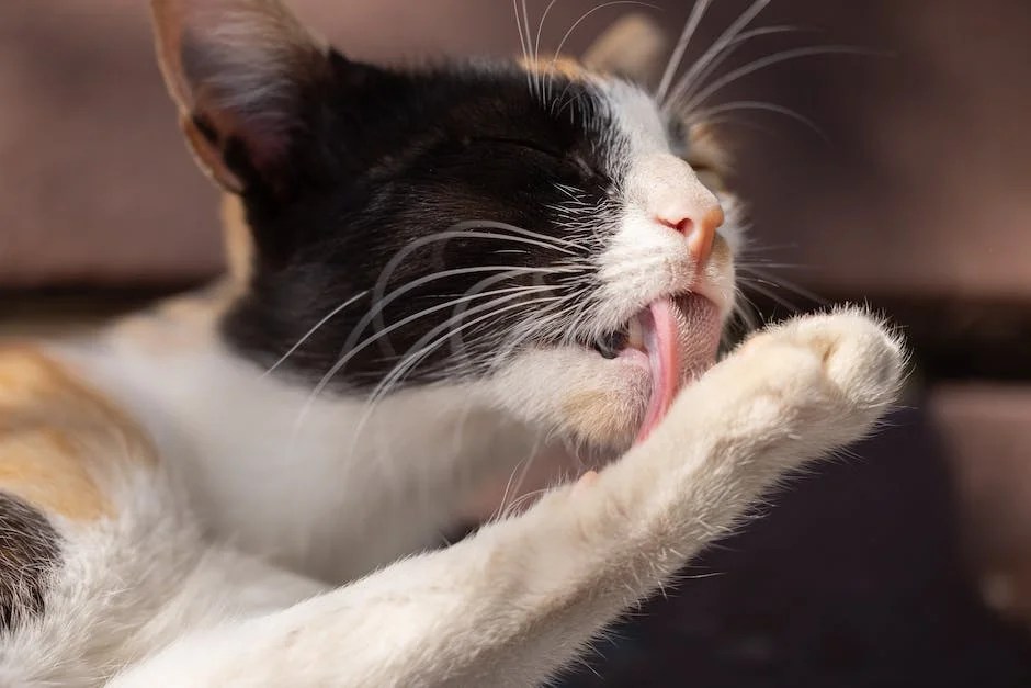 Why Do Cats Lick Their Paws?
