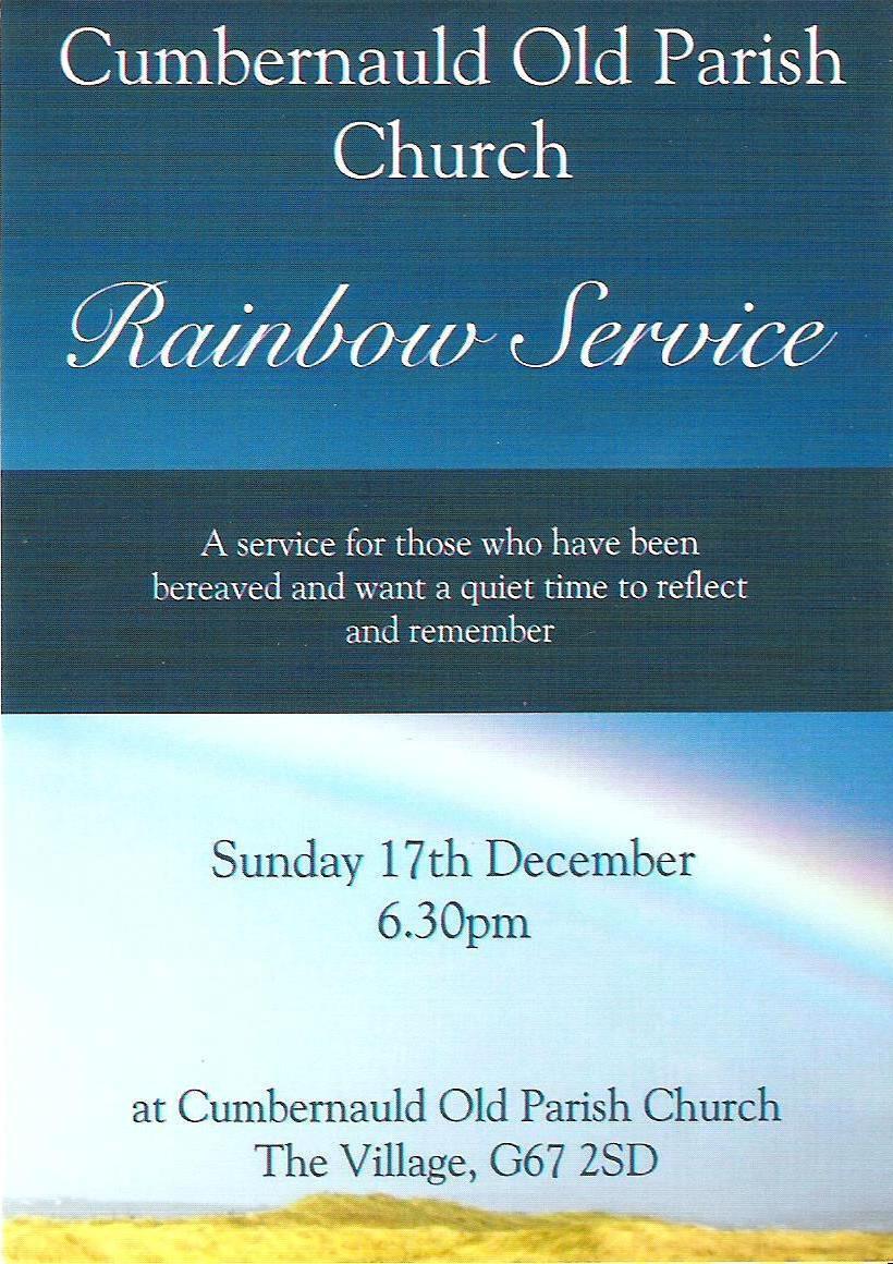 Rainbow Service Cumbernauld Old Parish Church