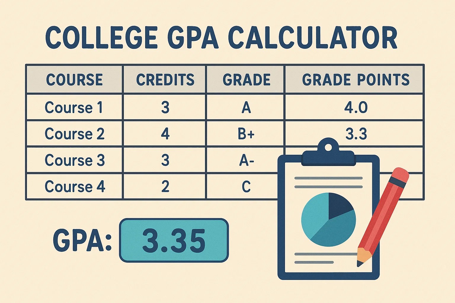 Free Cumulative GPA Calculator for College & High School Cumulative GPA