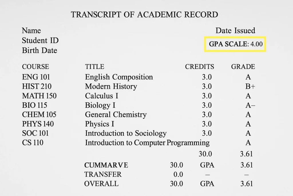 What Is GPA Scale Reporting?(08)