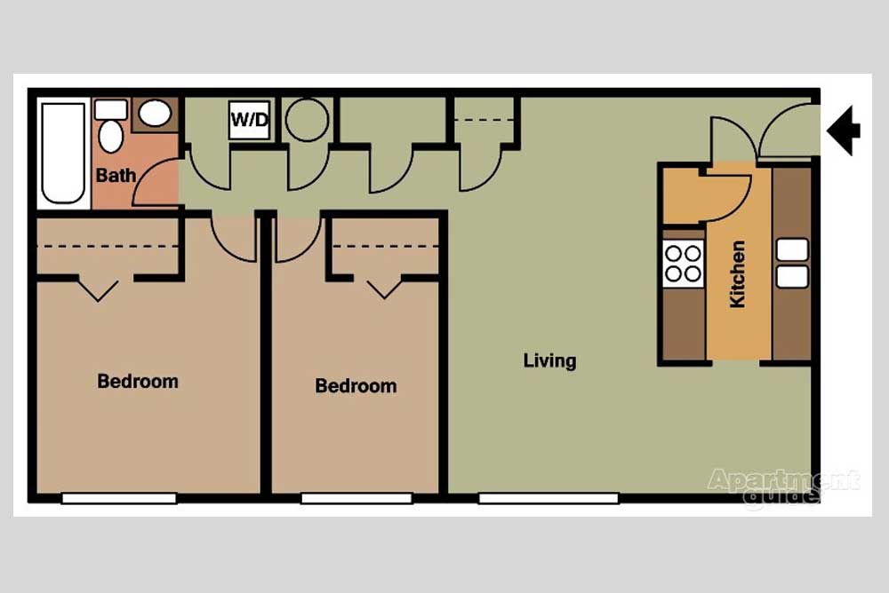 Arbor West Apartments Aurora Illinois Cunat Inc.