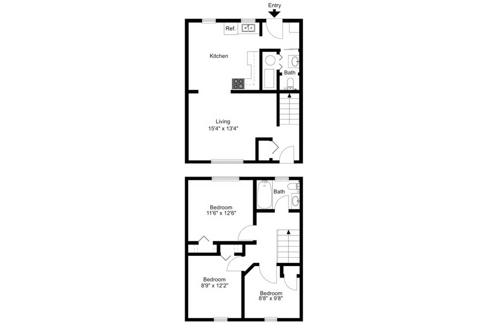 Arbor West Apartments Aurora Illinois Cunat Inc.