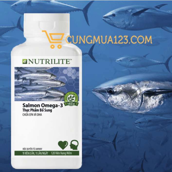 TPBS Dinh Dưỡng Nutrilite Amway Omega 3 (120 viên nang mềm/lọ)