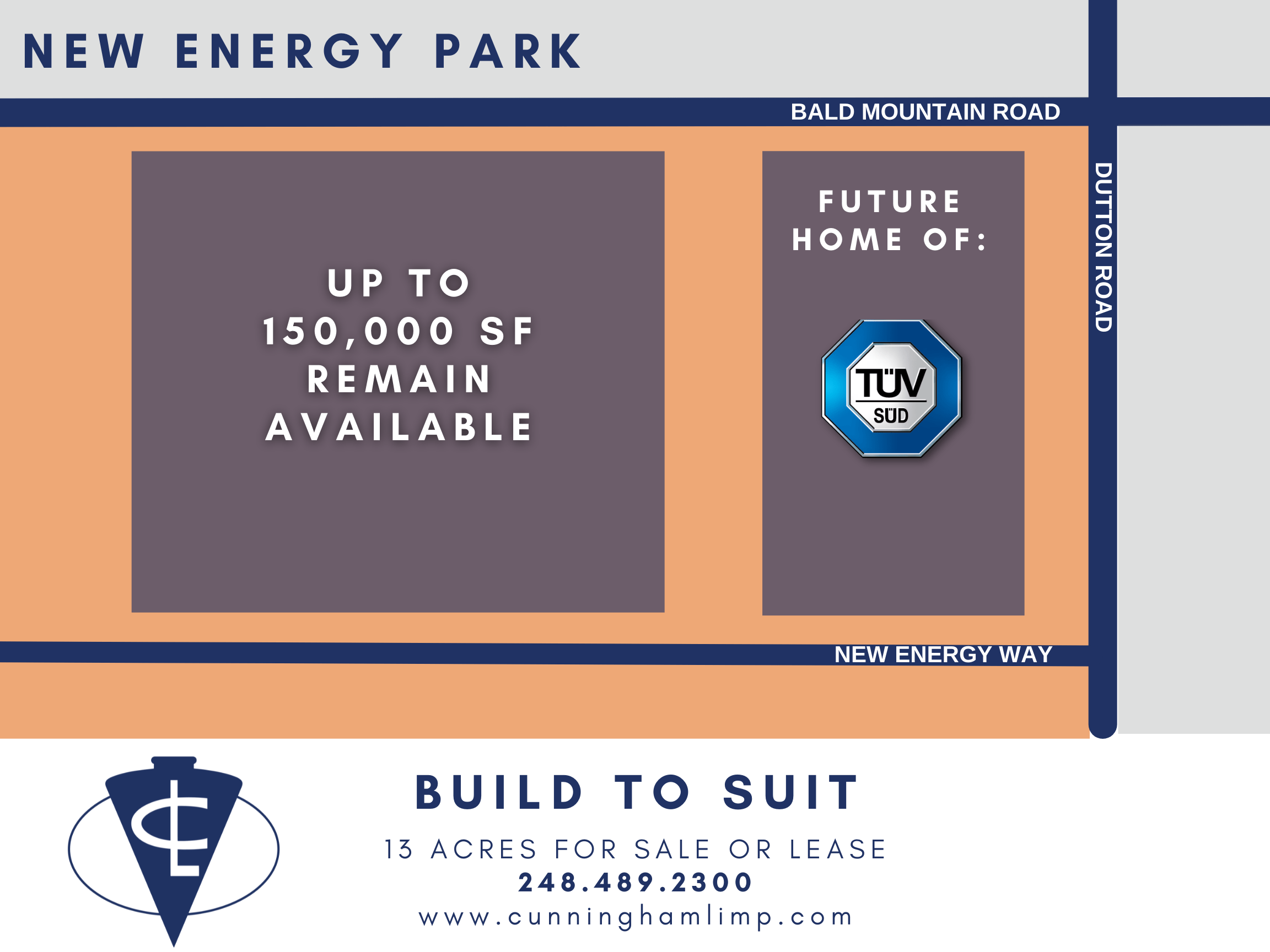 13 Acres Remain in New Energy Park of Auburn Hills Cunningham Limp