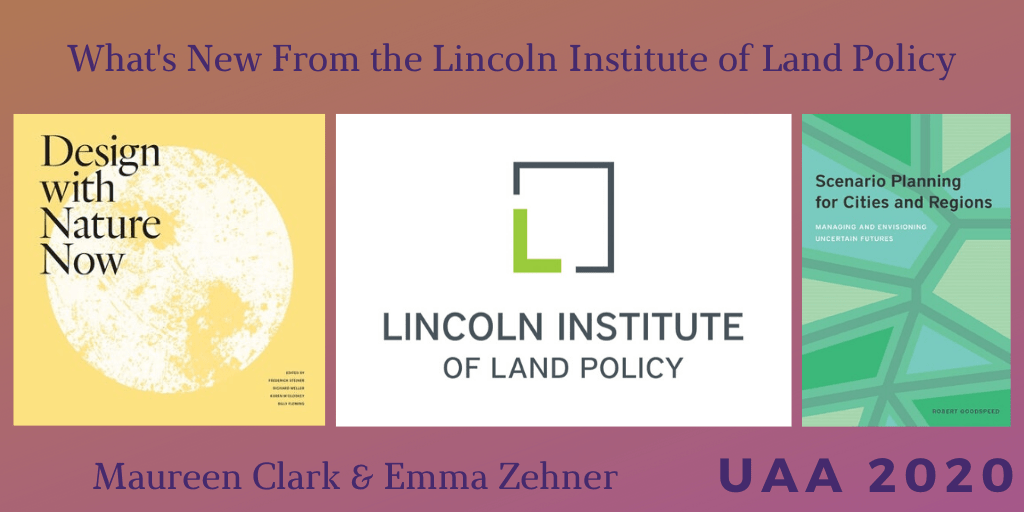 What’s New From the Lincoln Institute of Land Policy Columbia