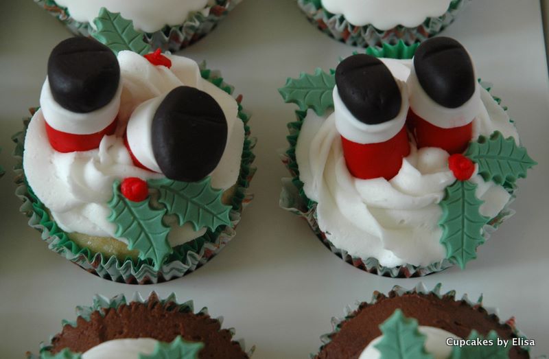 Assorted Christmas Cupcakes Cupcake Ideas For You