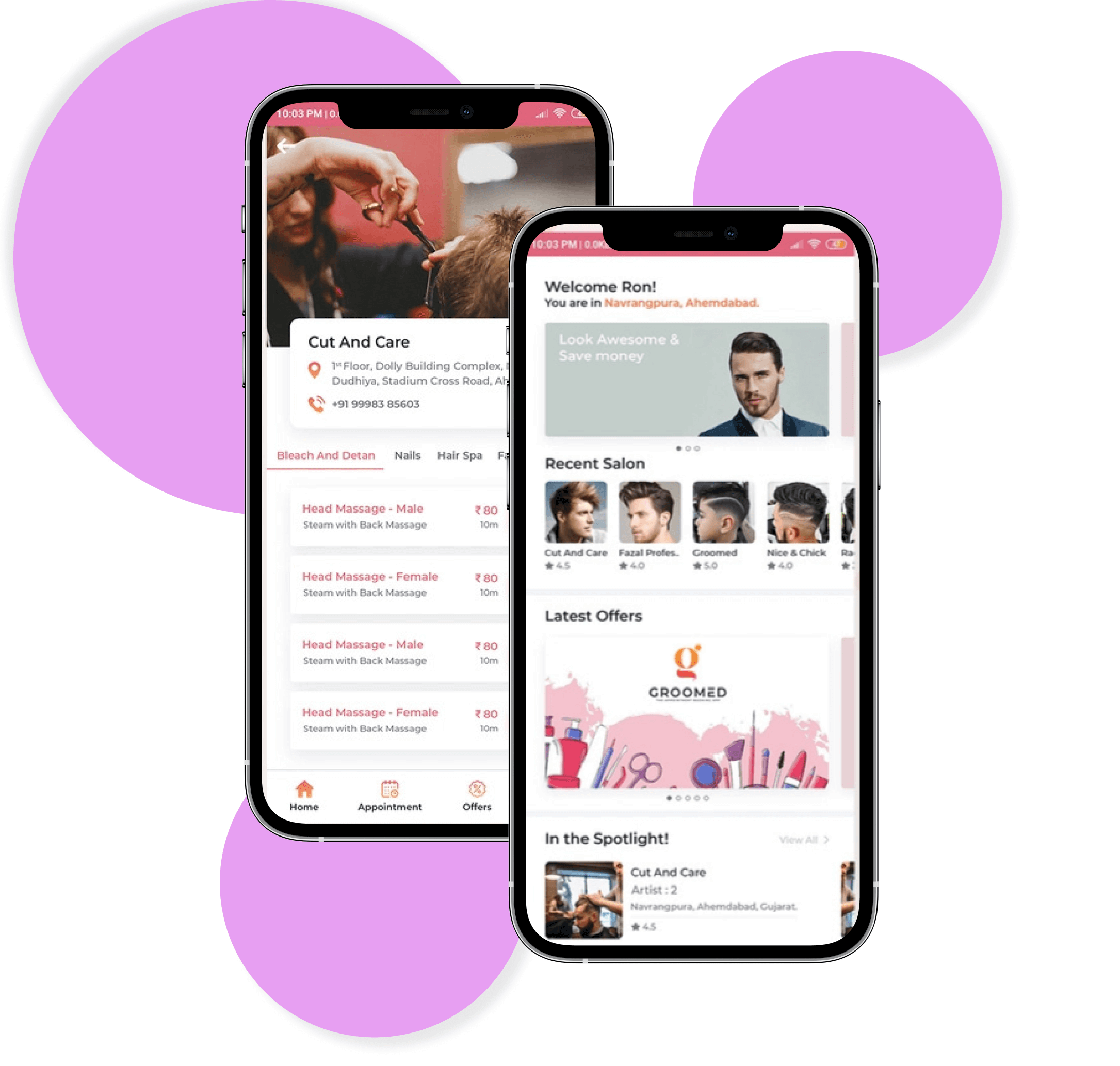 Beauty Salon App Development Company Salon Appointment App Development