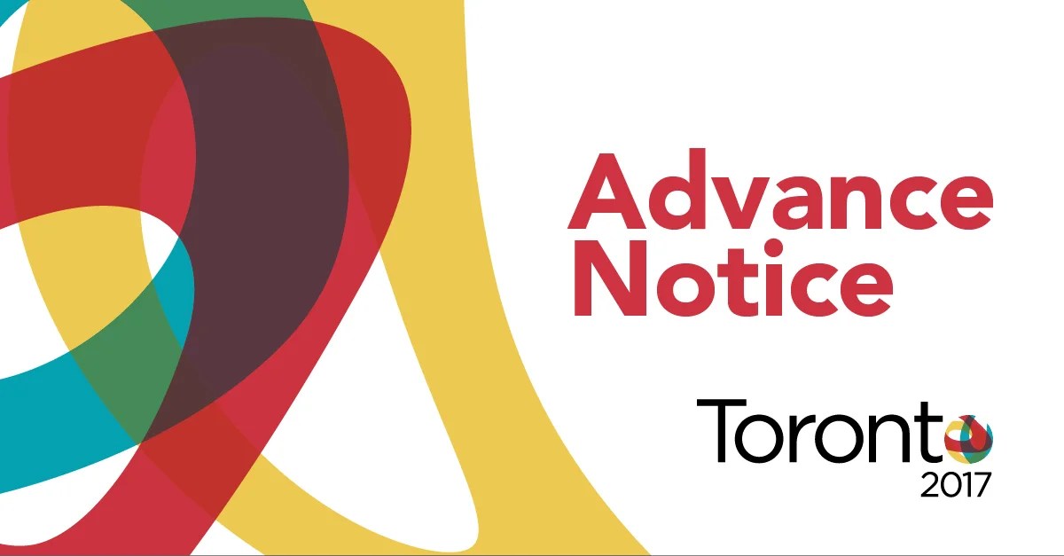 Advance Notice CUPE National Convention 2017 Canadian Union of