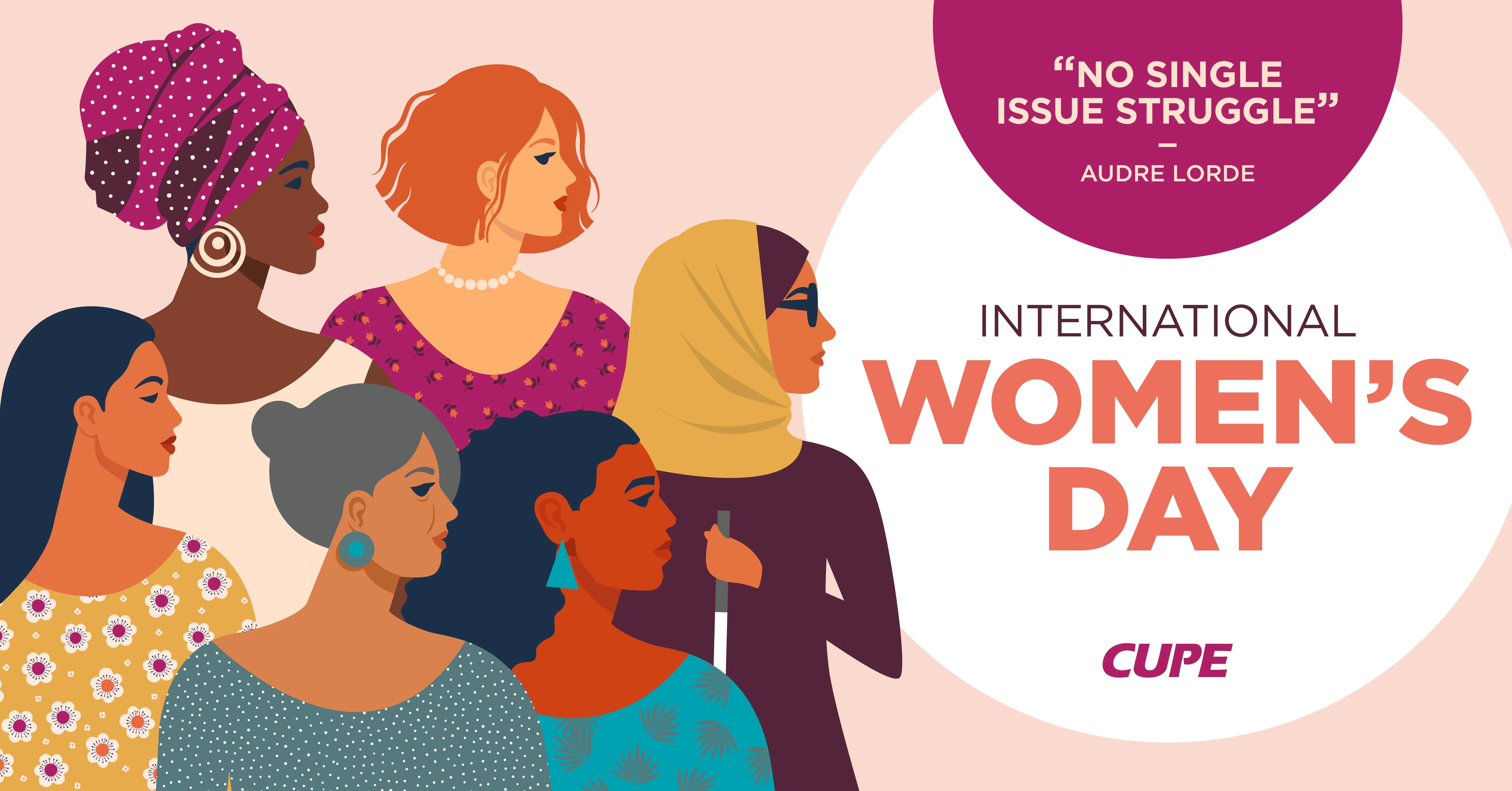 International Women's Day Canadian Union of Public Employees