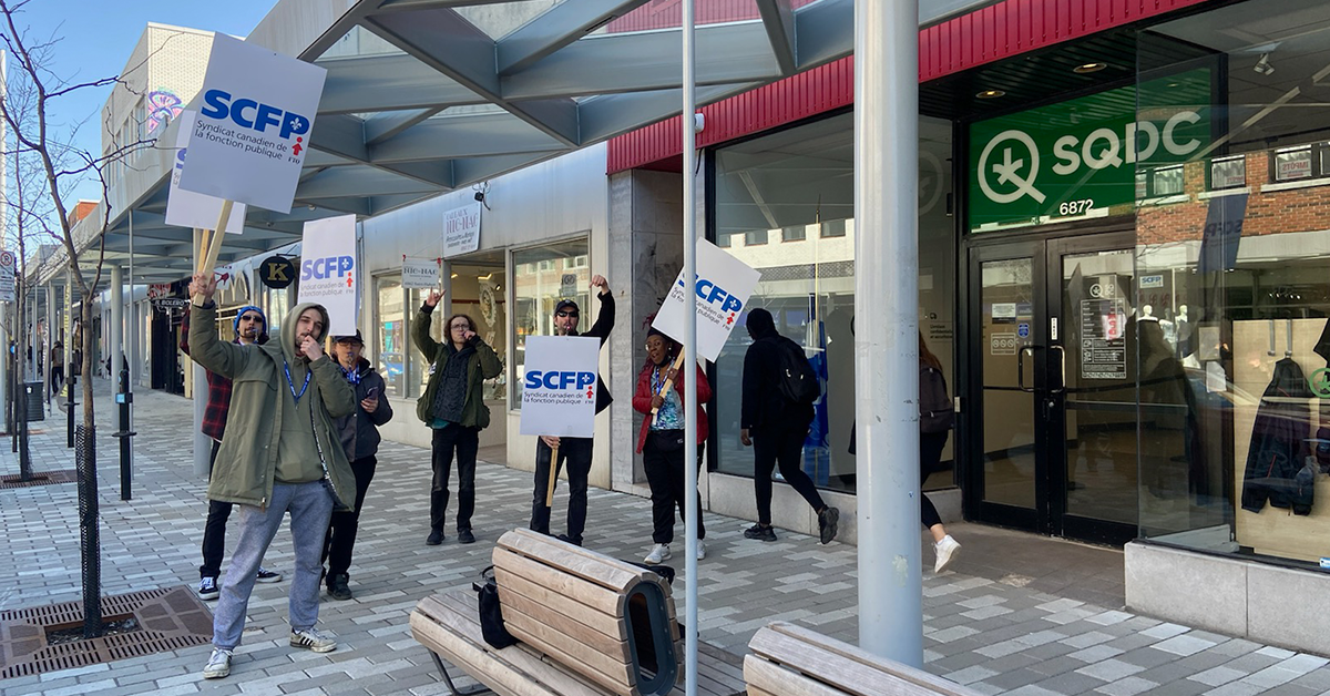 SQDC is able to pay its employees decent wages Canadian Union of