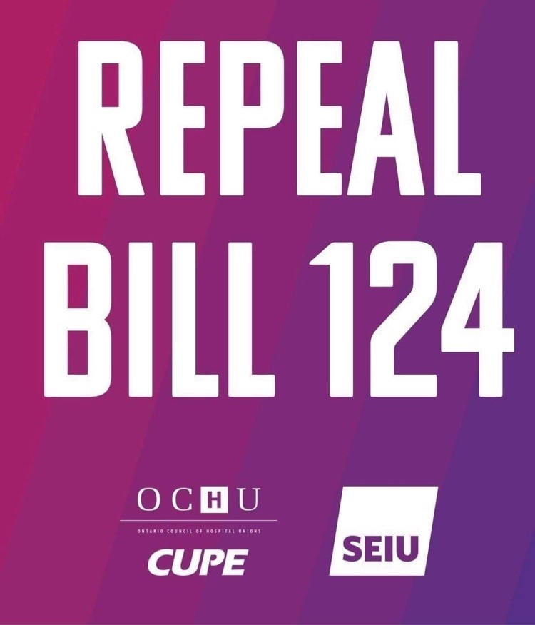 Repeal Bill 124! CUPE Local 786