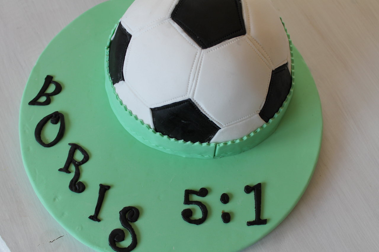 FussballTorte für meinen Schatz cuplovecake