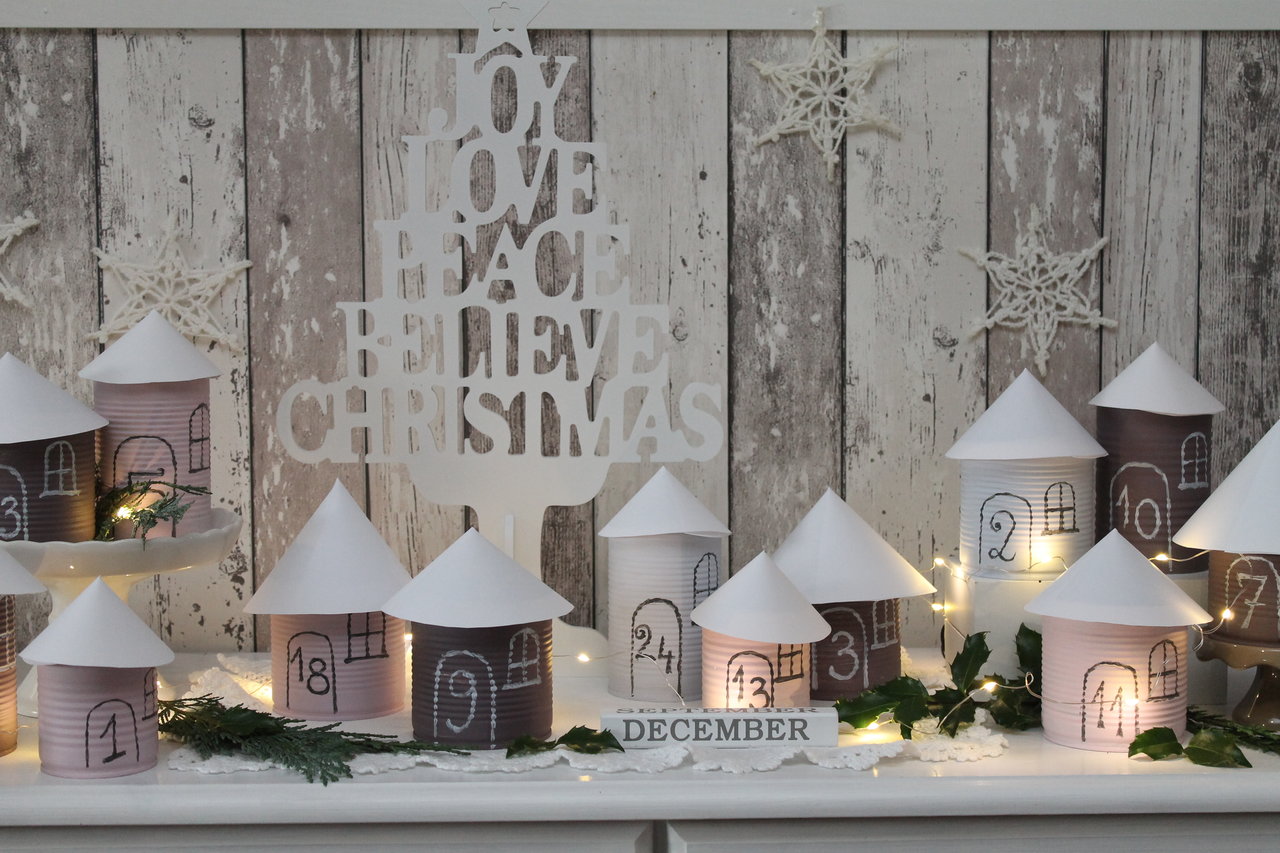 24 selbstgemachte Häuschen unser Adventskalendar 2014 cuplovecake