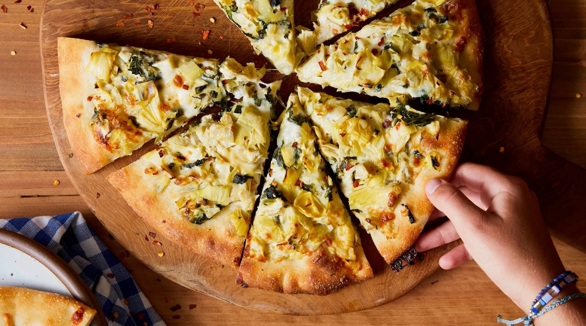 Artichoke Dip Pizza Cup of Jo