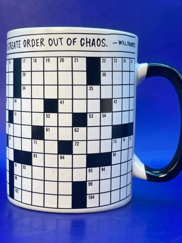 Crossword Puzzle Mug CupofMood