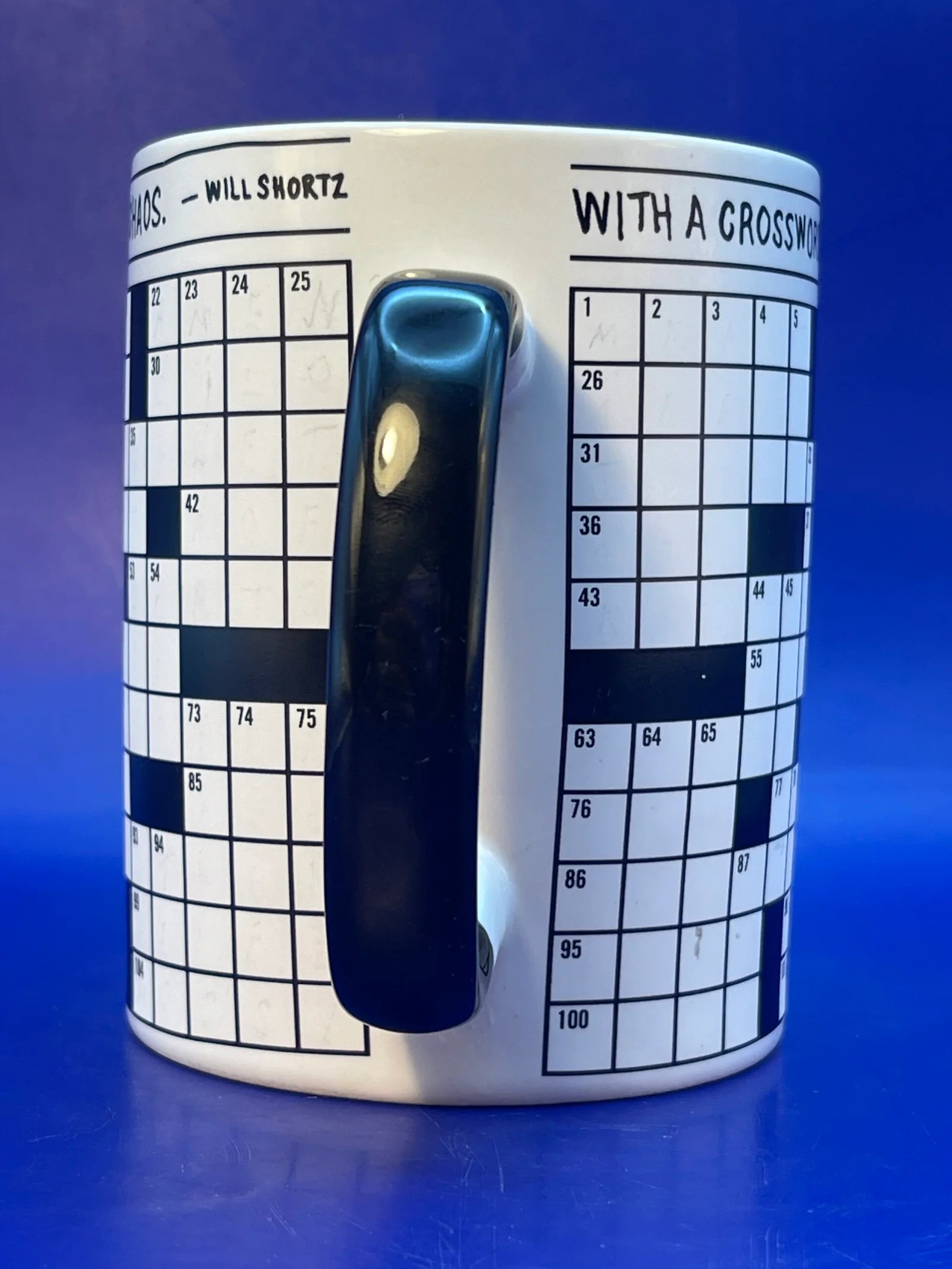 Crossword Puzzle Mug CupofMood