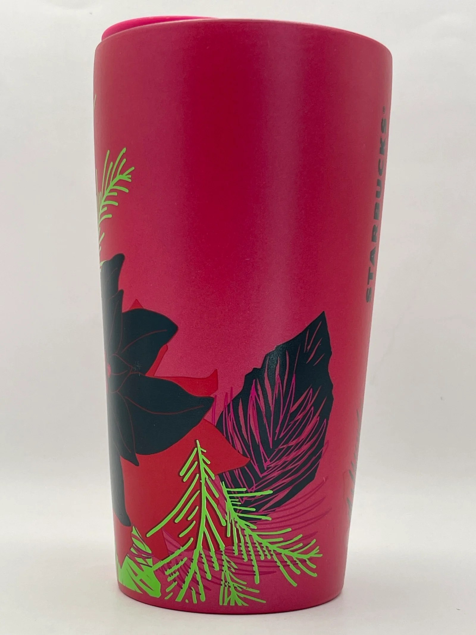 2021 Starbucks Poinsettia Holiday Travel Mug CupofMood