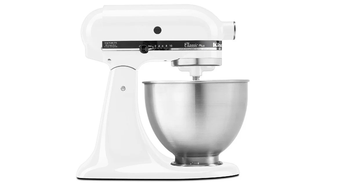 KitchenAid Classic Plus 4.5qt Stand Mixer SOLO 199.99 + 60 Kohl's Cash