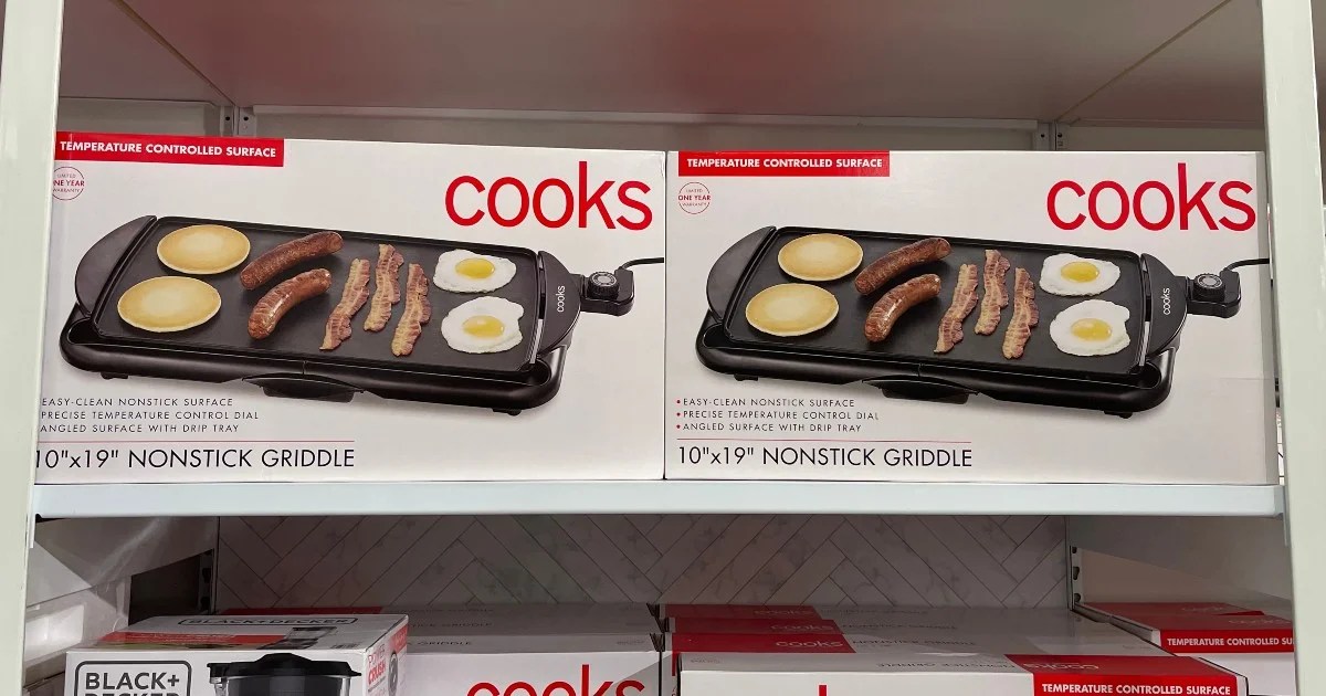 Cooks NonStick Griddle SOLO 12.99 en JCPenney Después del Rebate