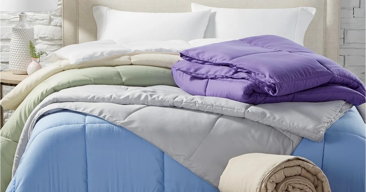 Comforter Royal Luxe Down Alternative SOLO 24.99 en Macy's (Reg 110)