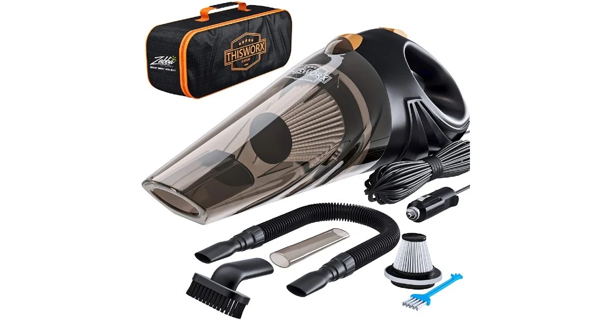 Vacuum Cleaner Para Autos SOLO 19.99 (Reg 45) Cuponeandote