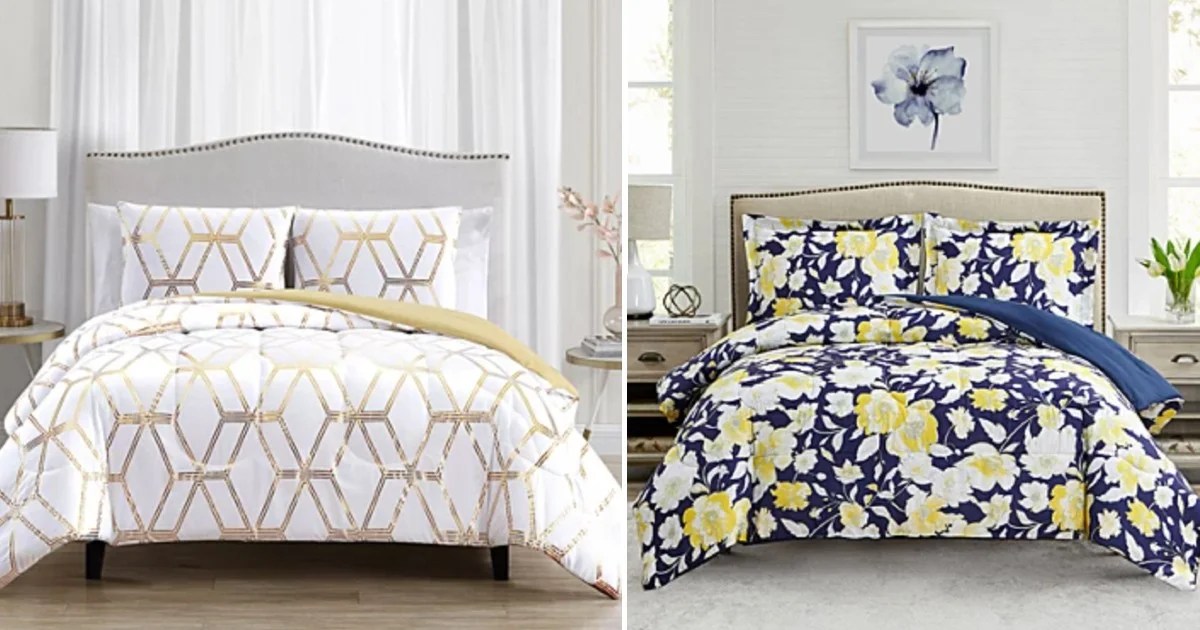 Set de Comforter Reversible de 3 Piezas a solo 20.98 en Macy’s (Reg. 80)