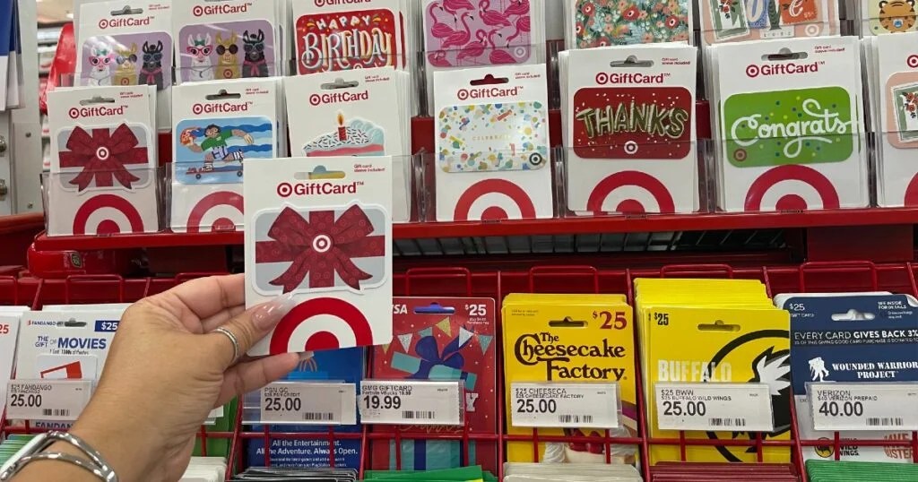 Target 10 de Descuento en Compras de Tarjetas de Regalo