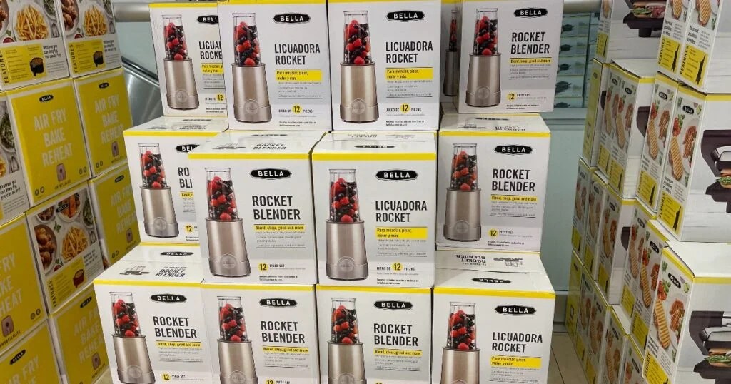 Bella Rocket Blender de 12Piezas a solo 26.99 en Macy’s (Reg. 45)