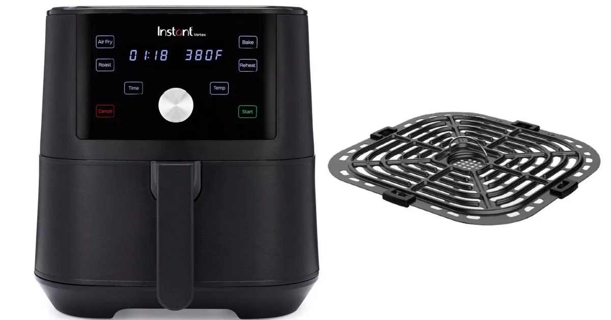 Instant Vortex 6 qt 4in1 Air Fryer Oven SOLO 69.99 en Target (Reg 100)