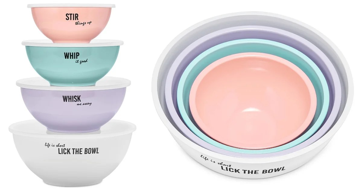Melamine Mixing Bowls SOLO 25.93 en Macy's (Reg 75)