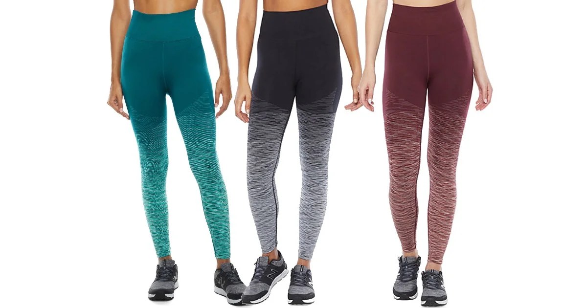 Leggings Xersion SOLO 9.99 en JCPenney (Reg 37) Cuponeandote