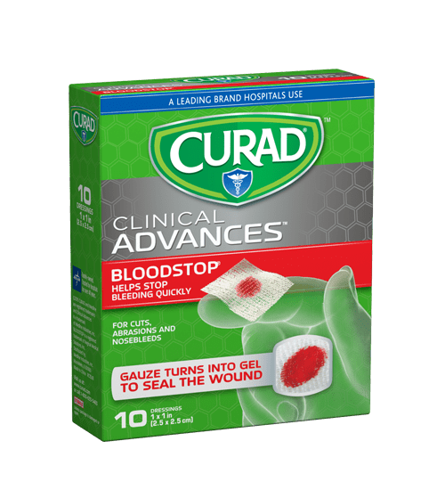 QuickStop! Bleeding Control Spray Bandage, 0.81 OZ., 1 count Curad Bandages Official Site