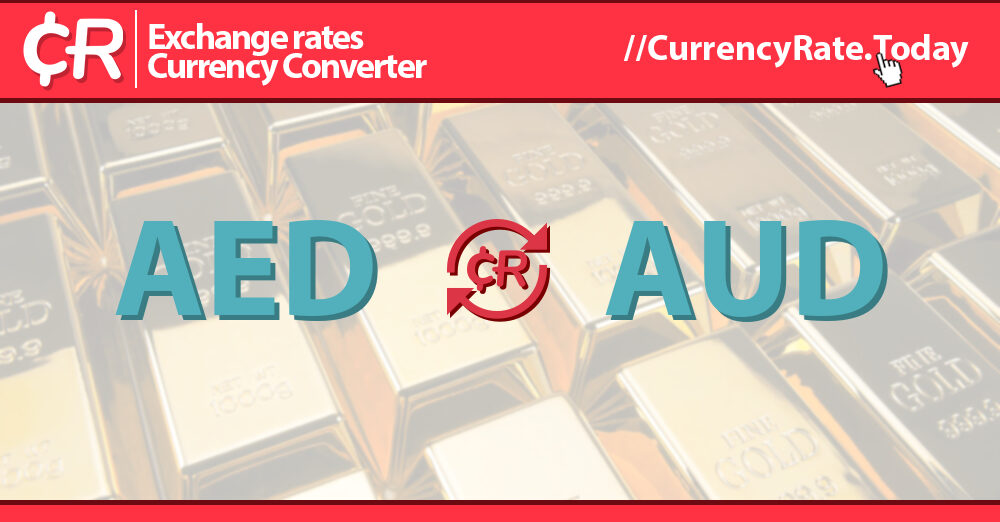 25 Million Dirhams (AED) to Australian Dollars (AUD) Currency Converter