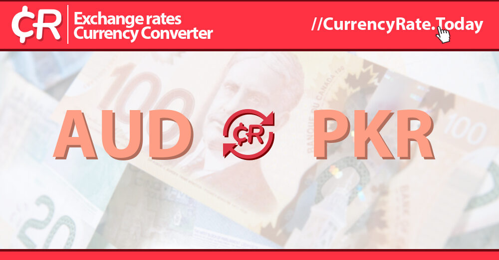 1650 Australian Dollars (AUD) to Pakistani Rupees (PKR) Currency