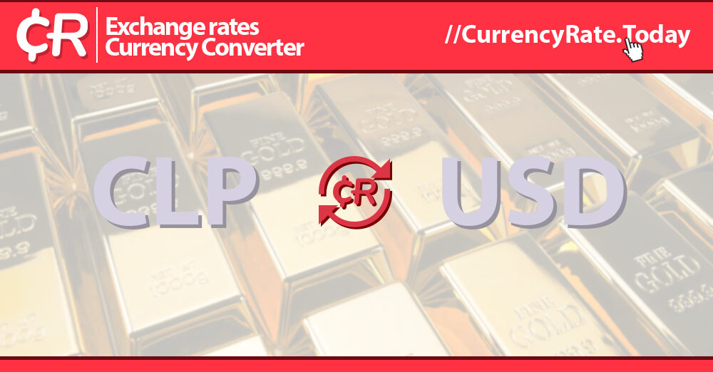 360 Chile Pesos (CLP) to US Dollars (USD) Currency Converter