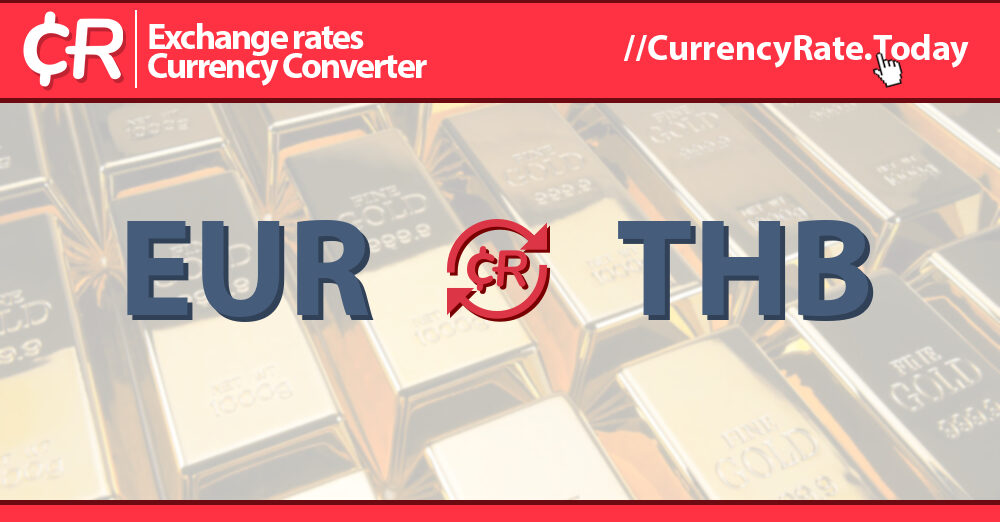 800 Euros (EUR) to Thai Baht (THB) Currency Converter