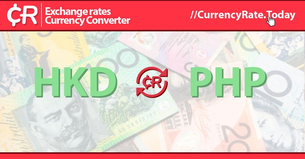 3500 Hong Kong Dollars (HKD) to Philippine Pesos (PHP) Currency Converter