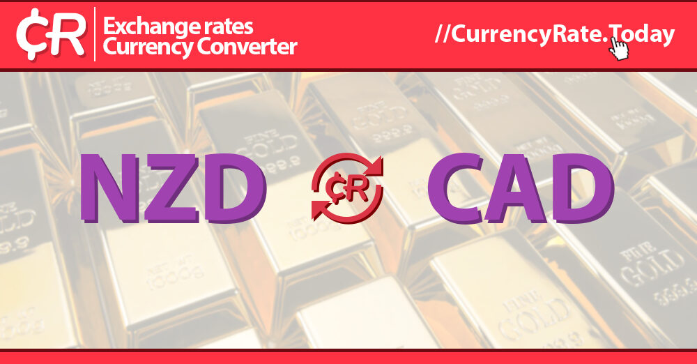 104 New Zealand Dollars (NZD) to Canadian Dollars (CAD) Currency