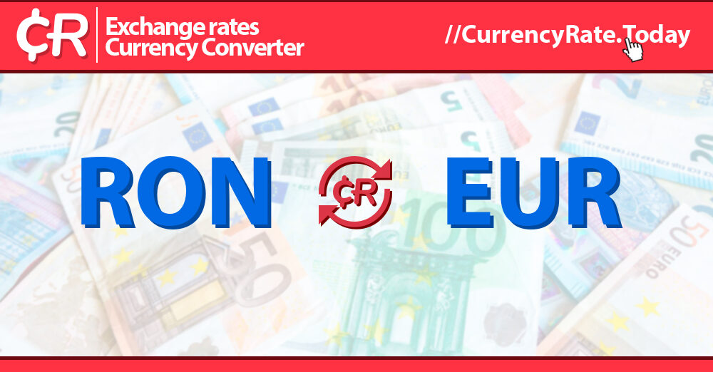 102000 Romanian Lei (RON) to Euros (EUR) Currency Converter
