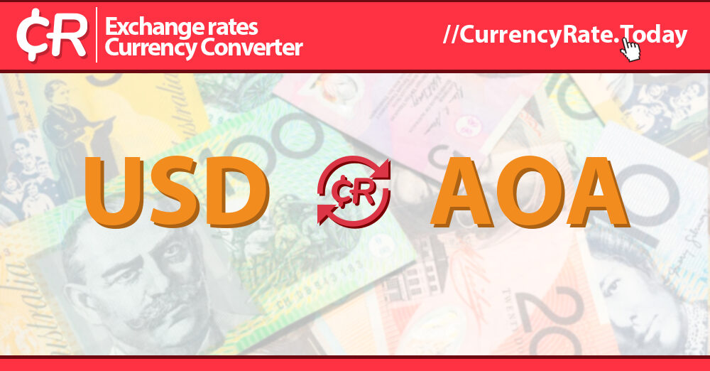 1000 USD para AOA Converta Dólar americano en Kwanza angolano