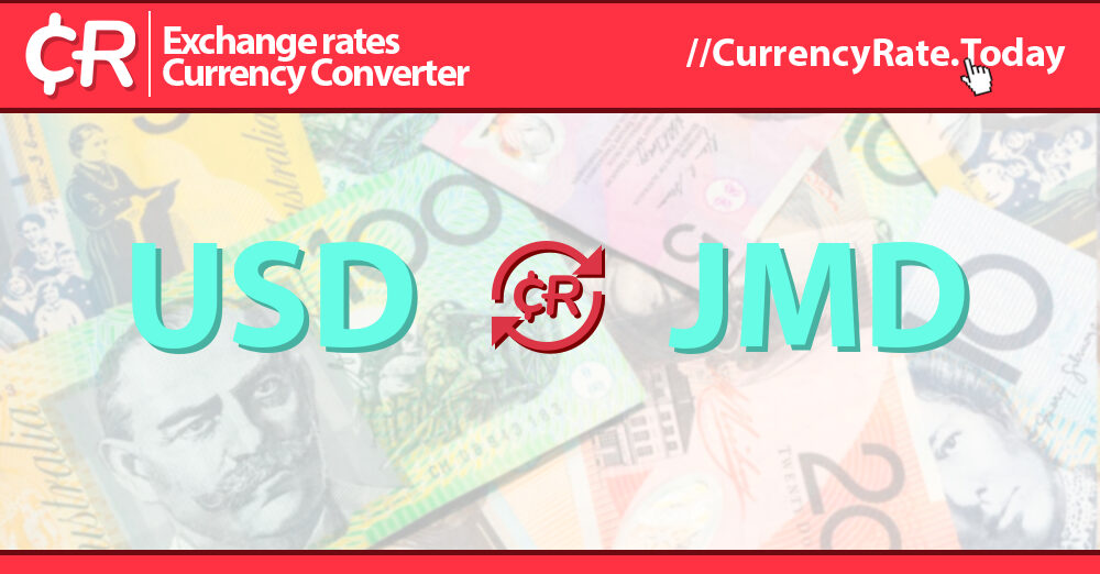 250000 US Dollars (USD) to Jamaican Dollars (JMD) Currency Converter