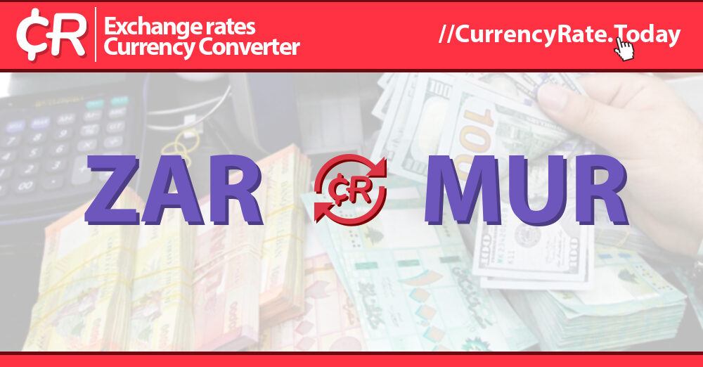 30000 Rands (ZAR) to Mauritian Rupees (MUR) Currency Converter