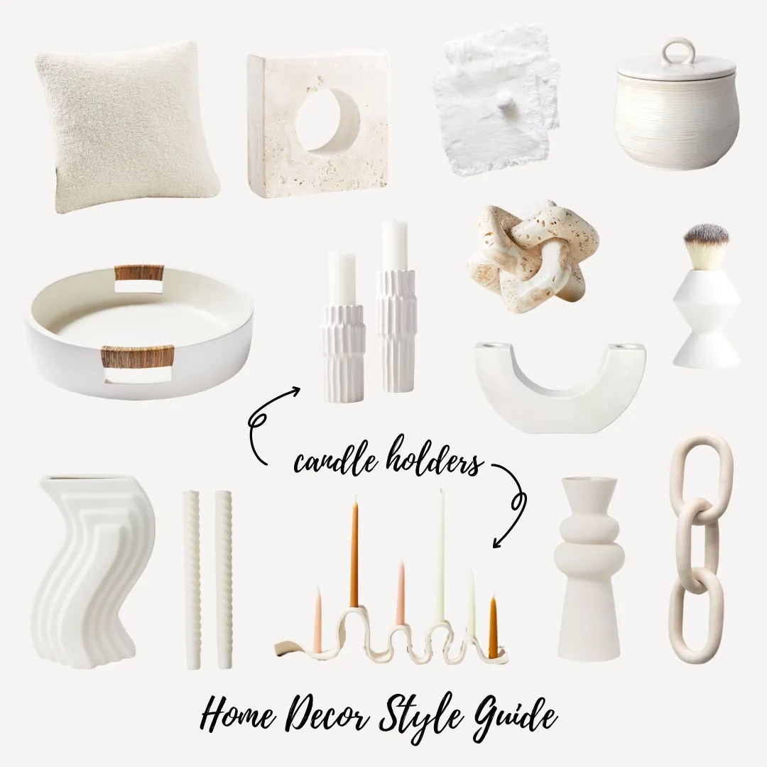 White Home Decor Style Guide Curated with Char